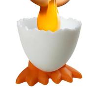 Jubepk Coquetier à pieds de poulet - Support pour œufs pour petit-déjeuner, plateau à œufs avec pieds de poulet, outil pour support, couverts créatifs et amusants pour cuisine, boulangerie