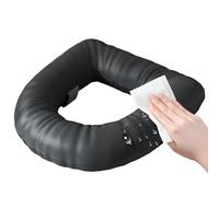 Jubepk Coussin pour Siège de Toilette,Rehausseur imperméable antitatouille - Rehausse matelassée pour cuvette,Personnes Âgées, Maternité, Convalescence, Maison, Hôtel, Maison de Retraite