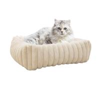 Jubepk Dog Sofa Bed, Washable Cat Cushion, Soft Pet Sofa Lounger, Cozy Sleeping Mat, Plush Relaxation Nest for Pets for Home, Patio, Car, Apartment, Floor, Camping, Travel, Outdoor, Daily
