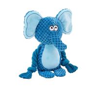Jubepk Dog Squeaky Toy, de dessin animé pour chiots, jouet interactif pour animaux domestiques, Fox, éléphant, grenouille, 24 cm, idéal pour les chefs et les loisirs