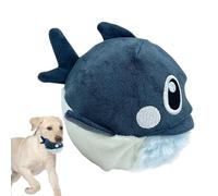 Jubepk Dog Squeaky Toys, Pet Interactive Toys, Frog Shark Dog Squeaker, Removable Design, Sturdy Material, Perfect for Indoor Playing, Chewing, and Activities