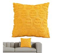 Jubepk Egg Print Soft Pillowcase Set, Easter Decorative Cushion Covers, Throw Pillow Covers, Easter Throw Pillow Case, Egg Print Square Pillowcase, Comfortable Fabric for Bedroom Indoor Use