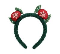 Jubepk Festive Holiday Hairband, Christmas Headpiece, Plush Women’s Accessory for Party Cheer, Soft Comfortable Fit, Seasonal Costume Wear, Winter Celebration Gear for Girls and Adults
