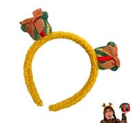 Jubepk Festive Holiday Hairband, Christmas Headpiece, Plush Women’s Accessory for Party Cheer, Soft Comfortable Fit, Seasonal Costume Wear, Winter Celebration Gear for Girls and Adults