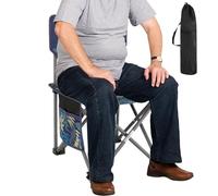 Jubepk Folding Chair, Portable Camping Chair, Backpack Support, Side Pocket, 286lbs Capacity, Great for Outdoor Adventures, Perfect for Travel Or Beach Activities