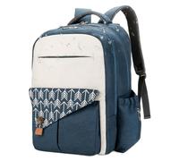 Jubepk Grands sacs à dos à, sac à dos à pour maman Sac à imperméable | Pack de pour poussette haute capacité Port de chargement USB intégré