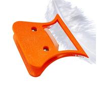 Jubepk Hackle Clamp Fly Tying, Fly Tying Clip Tool, 1,73 x 1,57 x 0,59 pouces, Precision Grip Feathers, Lure Making Equipment, Angler Tackle for Reservoir, River and Pond (Orange)