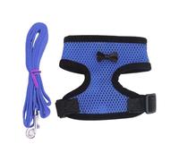 Jubepk Harnais de poulet avec corde, harnais de poulet pour poules | Tarante de harnais réglable Traction | Corde d'entraînement, fournitures pour animaux de compagnie pour poules, canards