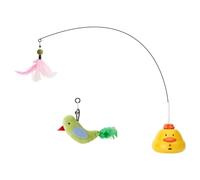Jubepk Interactive Cat Toy - 360 Rotating Automatic Rechargeable Teaser