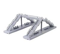 Jubepk Modèle de passerelle pour, Plateau pour passerelle surélevée,Kit de Construction de passerelle | Kit d'accessoires pour Faire des passerelles de Chemin de Fer Modèle pour