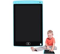 Jubepk Panneau de Dessin LCD pour, Tableau de Dessin électronique - Planche à Dessin de Tablette d'écriture LCD de 8,5 Pouces avec Stylo | Mettez en évidence Le Tampon Noir Intelligent avec