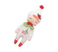 Jubepk Peluche de Noël en peluche douce pour Noël, décoration d'arbre de Noël, 38 cm