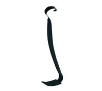 Jubepk Pottery Trimmer, Stainless Steel Double Ended Tools, Mud Tools for Art Craft, 5.67x1.34x0.94 inches Pottery Supply, Versatile Scraper for Shaping Trimming Clay