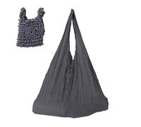 Jubepk Reusable Grocery Bags, Stretch Organizer Handle, Large Capacity with Foldable Shopping Tote for Market, Beach, Travel, Work, or School, Eco-Friendly Material, Gym Picnic for College Carry Bag