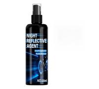 Jubepk Spray Phosphorescent | 120ml Haute visibilité réfléchissante pour la nuit | Peinture lumineuse,pour Vélo Plein Air Pêche Cyclisme Course à Pied Sac à Dos Casque Poussette Tissu Vêtements