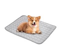 Jubepk Summer Pet Mat, Breathable Pets Pad, 19.69x15.75 inches, Foldable and Travel Friendly, Soft Yet Durable Material, Dog Cooling Mat, for Use at Home, Beach, Travelling