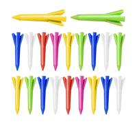 Jubepk Tees De Tapis De Golf, 20 Pièces De Tees Pour L'Entraînement Et La Pratique Du Golf, Accessoires D'Entraînement Pour La Pratique En Putting Green Pour Golfeurs, Femmes, Hommes Et Parents