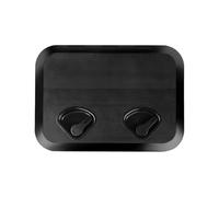 Jubepk Trappe de Pont Marine,Couverture Rectangulaire De Trappe De Stockage Nautique - Accessoires Marins Anti-Dérapants Et Faciles À Installer pour Yacht, Camping-Car, Kayak Et Navigation