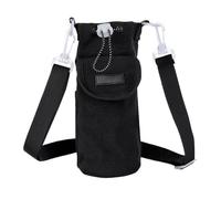 Jubepk Water Bottle Bag, Insulated Water Bottle Holder, Adjustable Shoulder Strap Bag, Water Carrying Bag, Travel Water Bottle Holder, Camping Water Bottle Bag, Hiking Water Bottle Bags