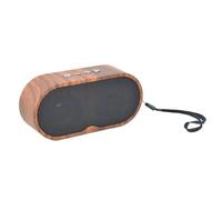 Jubepk Wireless Speaker, Vintage Portable Player, Battery Powered Retro Music Box, Rechargeable Small Speaker with TF Card Support for Home, Indoor, Decor, Bureau, Bedroom, Living Room