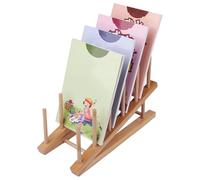 Jubepk Wooden Puzzles Stand de Puzzle Multifonction pour Room, Preschool, Kitchen, Playroom, Classroom, Homes, Display Area, 29 x 15 cm