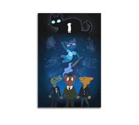 JUBHGGU Poster de jeu vidéo Night in The Woods - Impression sur toile - Impression d'art moderne pour chambre à coucher - 20 x 30 cm