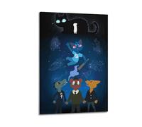 JUBHGGU Poster de jeu vidéo Night in The Woods - Impression sur toile - Impression d'art moderne pour chambre à coucher - 20 x 30 cm