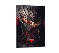 JUBHGGU Poster de jeu vidéo Ninja Gaiden 3 - Impression sur toile - Décoration murale moderne pour chambre à coucher - 40 x 60 cm