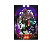 JUBHGGU Poster décoratif sur toile « Doors Roblox Game Poster4 » - Impression d'art moderne pour chambre à coucher - 40 x 60 cm