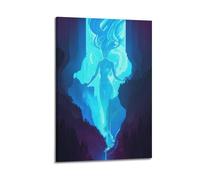 JUBHGGU Poster décoratif sur toile Narcisse - Poster mural moderne pour chambre à coucher - 20 x 30 cm