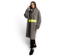Jubi® Poncho de pluie pour femme - 100 % imperméable, léger et respirant - Poncho coupe-vent pour femme pour l'extérieur, la randonnée, le camping et les voyages - Protection contre la pluie élégante