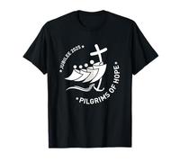 Jubilé 2025 Pilgrims of Hope for Faith Journey T-Shirt