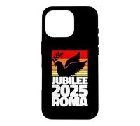 Jubilé 2025 Roma Peace Dove Rayé Lever du Soleil Sainte Foi Année Coque pour iPhone 16 Pro