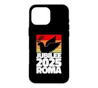 Jubilé 2025 Roma Peace Dove Rayé Lever du Soleil Sainte Foi Année Coque pour iPhone 16 Pro Max