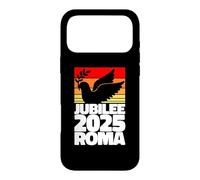 Jubilé 2025 Roma Peace Dove Rayé Lever du Soleil Sainte Foi Année Coque pour iPhone 17 Pro Max
