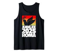 Jubilé 2025 Roma Peace Dove Rayé Lever du soleil Sainte Foi Année Débardeur