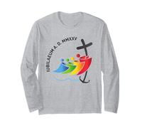 Jubilé 2025 Souvenir de pèlerin Rome - Cadeau de Foi catholique Manche Longue