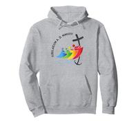 Jubilé 2025 Souvenir de pèlerin Rome - Cadeau de foi catholique Sweat à Capuche