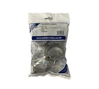 Jubilee Superclamp SS316 Lot de 2 colliers de serrage robustes en acier inoxydable DIN3017 W5, réglage de 68 à 73 mm, numéro de pièce JSC073SS316, pont d'étanchéité à boulon unique à 360°, collier de