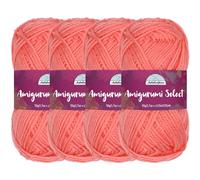 JubileeYarn Amigurumi Select Pelote de laine acrylique pour bébé Pétunia 4 écheveaux