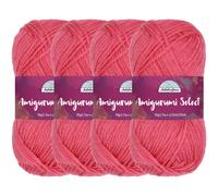 JubileeYarn Amigurumi Select Yarn - Acrylique pour b b - Rose tr mi re - 4 cheveaux