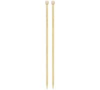 JubileeYarn Jumbo Aiguilles à tricoter en bambou - US 11 (8 mm) - 40,6 cm de long - 1 paire