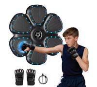Jubilin Machine de Boxe de Musique avec lumière LED, Boxmachine électronique pour Enfants/Adultes, Boxmachine Bluetooth et Boxmachine de Musique avec 9 Modes de Vitesse/Mode de comptage