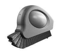 Jubilofex Brosse de nettoyage pour suceur plat | Brosse de nettoyage à poils durs | Outil de plumeau portable pour cuisine, salle de bain, voiture, volet, clavier, coin en métal, verre, carrelage