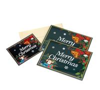 Jubilofex Carte de Vœux de Noël - Cartes De Vœux Drôles - Carte de 3D avec Enveloppes Pour Homme | Femmes Garçons Filles Ados Grand-Mère Grand-Père Femme Mari Fils Fille
