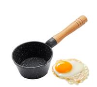 Jubilofex Casserole avec Bec Verseur | Casserole à Sauce avec Revêtement en Pierre et Bec Verseur | Récipient à Huile pour Cuisine,Pour Cuisine Appartement Dortoir Restauration Collective Cuisson