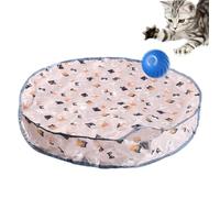 Jubilofex Cat Play Mat, USB Trois modes jouet chat automatique Fast Rolling dans l'enveloppe - Accessoire pour animaux de compagnie