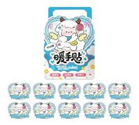 Jubilofex Chauffe-mains - Longue durée - Activation rapide des orteils - Pour la maison, le dortoir, le bureau, l'école, le camping, la randonnée