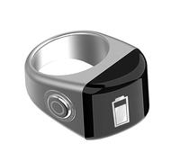 Jubilofex Compteur de doigt intelligent - Compteur de capteur tactile, anneau réglable | Traqueur numérique avec alarmes intégrées, outil d'affichage rechargeable pour prier, se concentrer