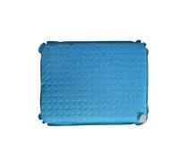 Jubilofex Coussin de siège de voyage gonflable - Étanche - Auto-gonflant - Pour les longs vols - Pour l'extérieur, le camping, la randonnée, le pique-nique, la pêche, les voyages, l'avion, la voiture